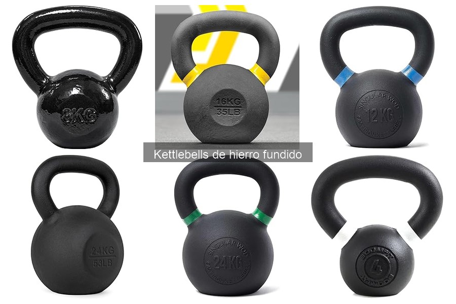 Mejores kettlebells de hierro fundido para entrenamientos avanzados