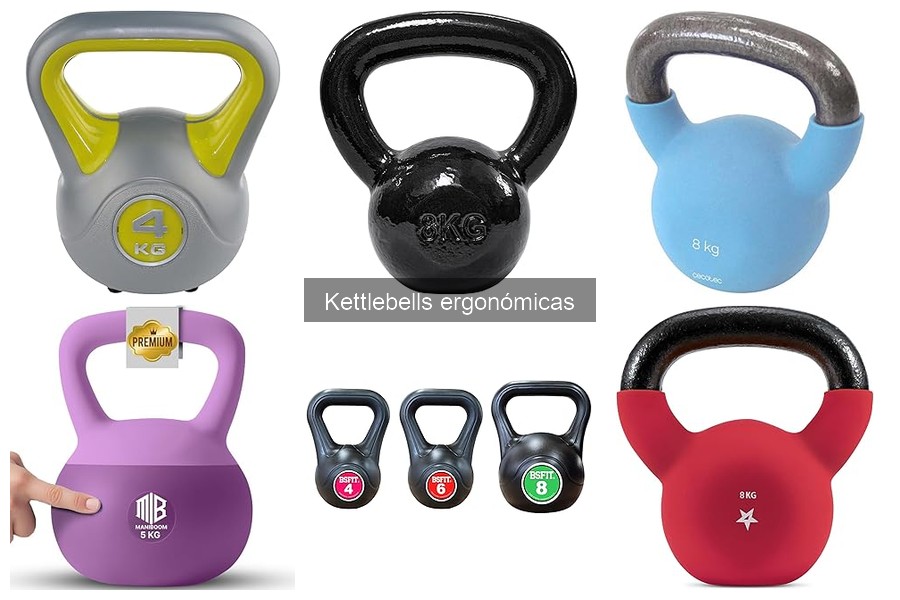 Mejores kettlebells ergonómicas para principiantes