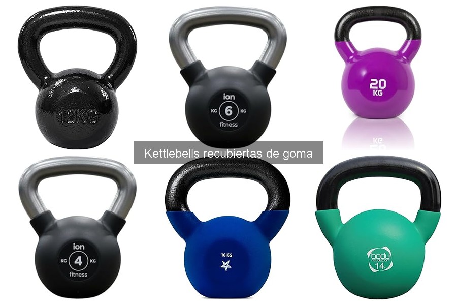 Mejores kettlebells recubiertas de goma para entrenar en casa