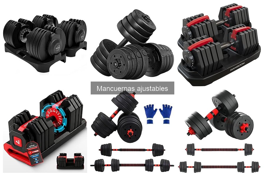 Mejores mancuernas ajustables para principiantes en casa