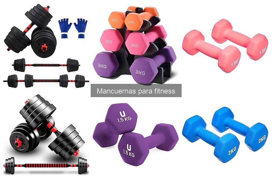Mejores mancuernas para principiantes en casa - Comparativa