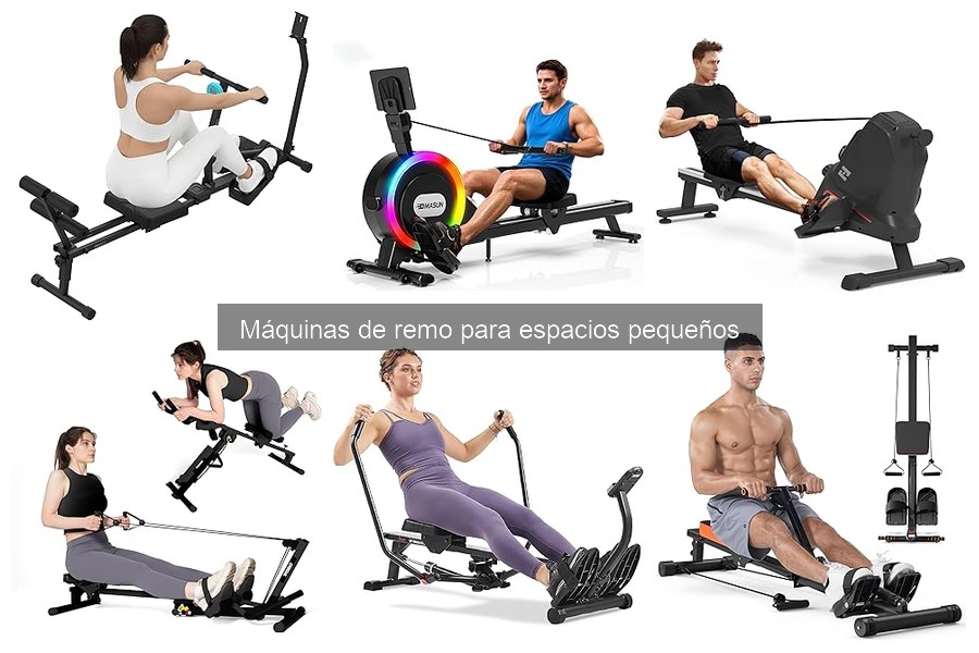 Mejores máquinas de remo compactas para espacios pequeños