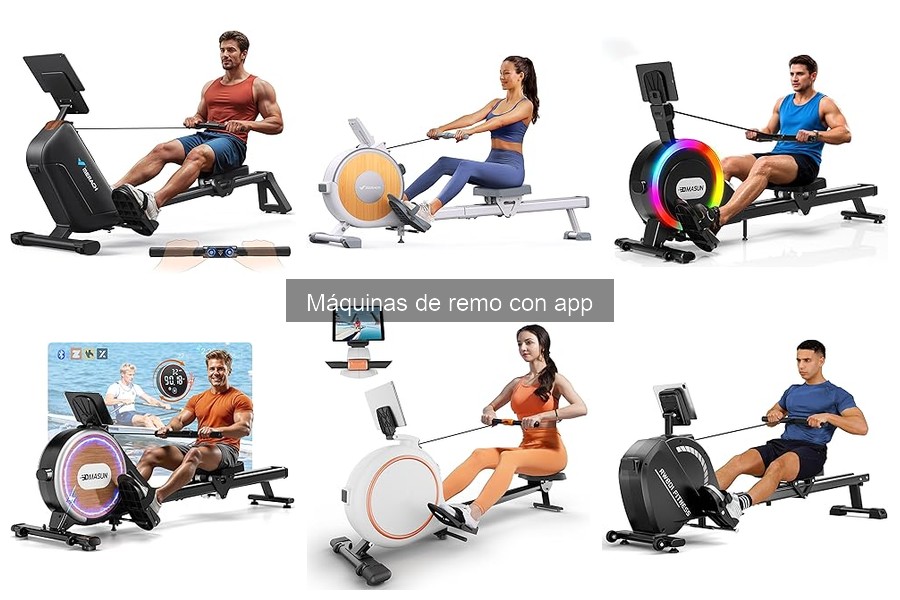 Mejores máquinas de remo con app de 2023: comparativa completa