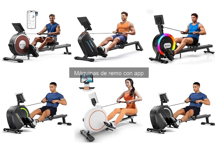 Mejores máquinas de remo con app para principiantes