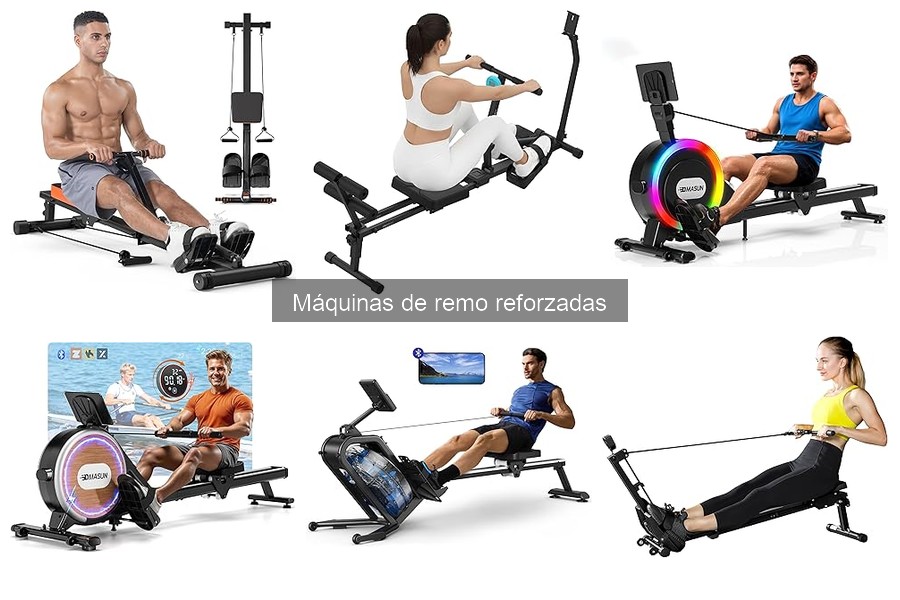 Mejores máquinas de remo reforzadas para principiantes