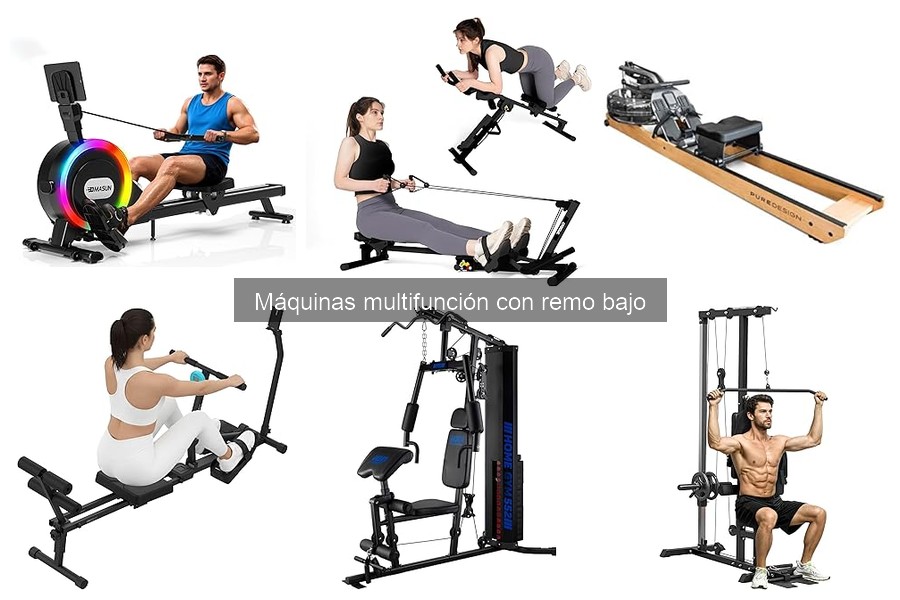 Mejores máquinas multifunción con remo para principiantes