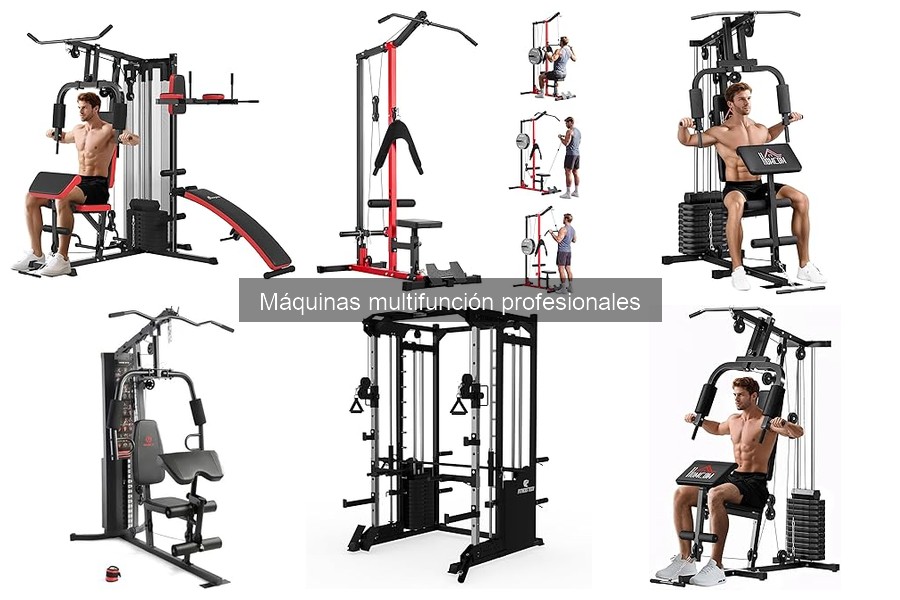 Mejores máquinas multifunción profesionales para entrenar en casa