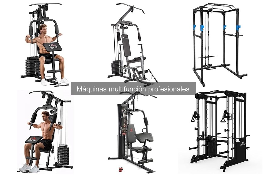 Mejores máquinas multifunción profesionales para tu gimnasio en casa