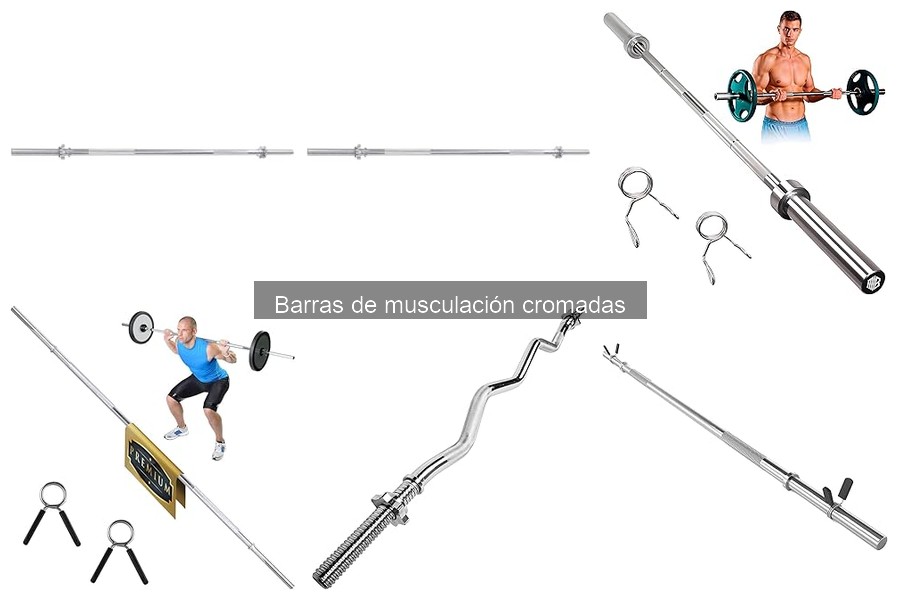 Mejores marcas de barras de musculación cromadas para tu gimnasio