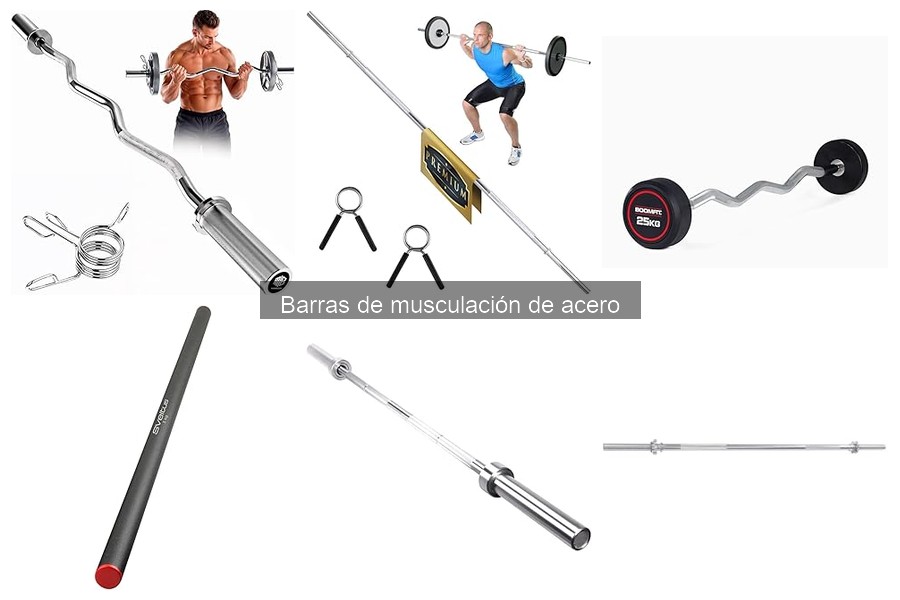 Mejores marcas de barras de musculación de acero para tu gimnasio