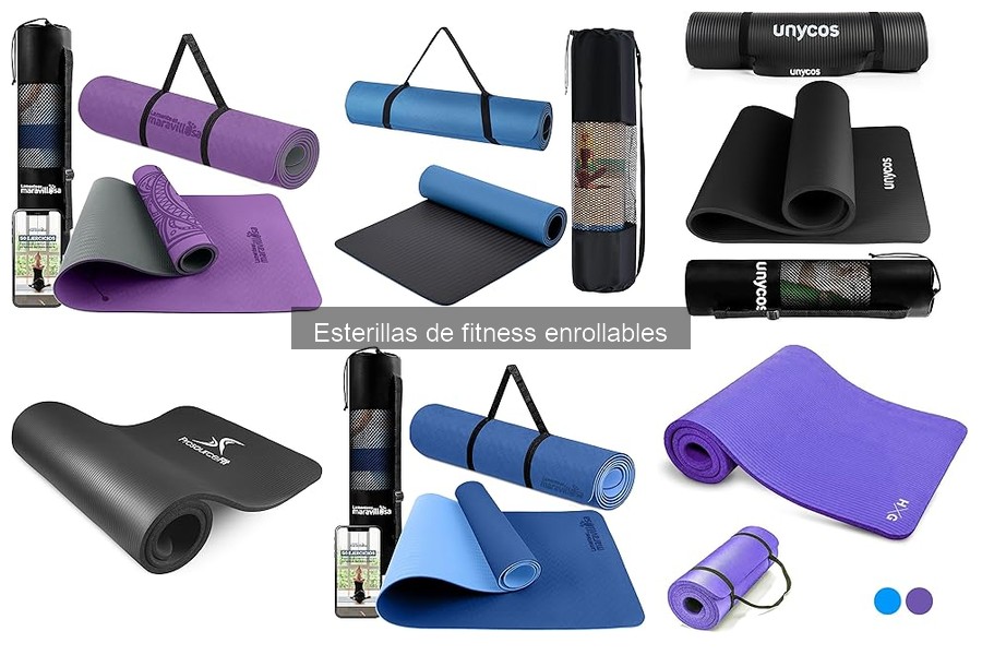 Mejores marcas de esterillas de fitness enrollables en 2024