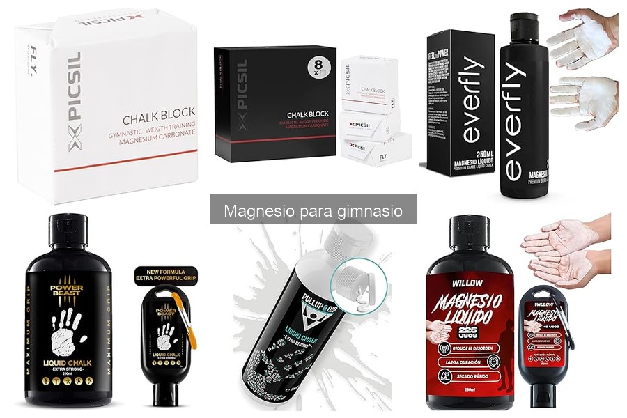 Mejores marcas de magnesio para gimnasio en casa