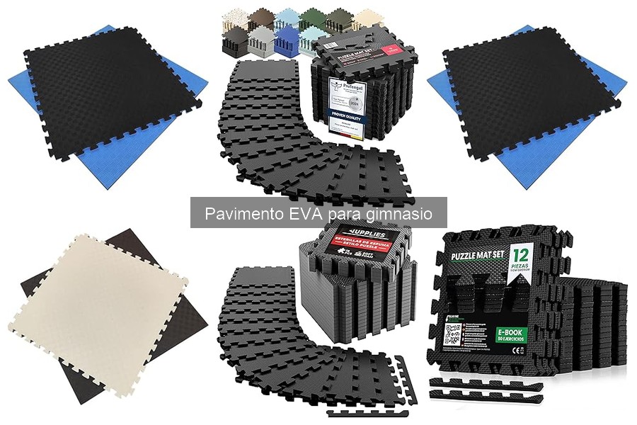 Mejores marcas de pavimento EVA para gimnasio en casa