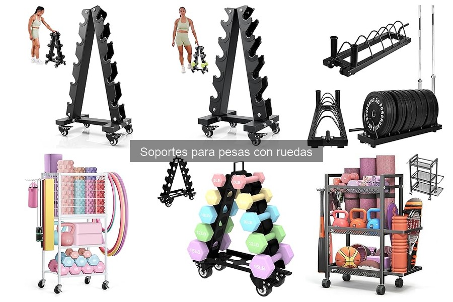 Mejores marcas de soportes para pesas con ruedas en 2023