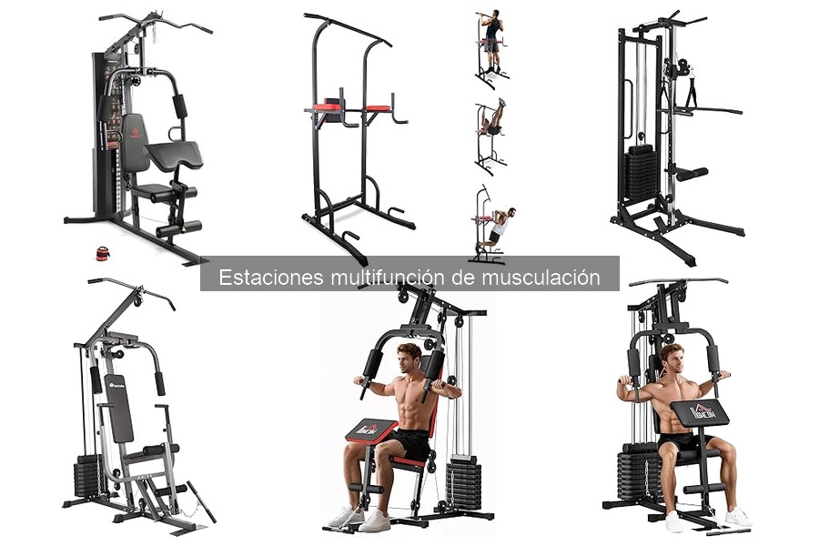 Mejores materiales para estaciones multifunción de musculación