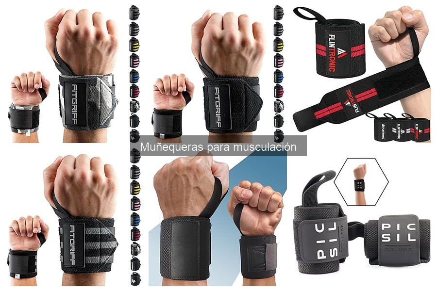 Mejores ofertas de muñequeras para musculación ¡Aprovecha!