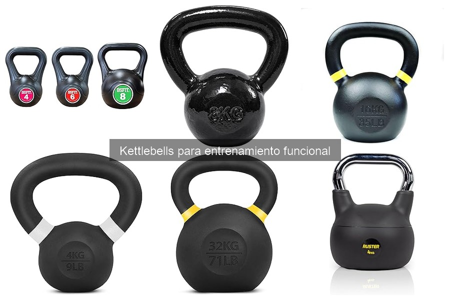 Mejores ofertas y precios de kettlebells para entrenar