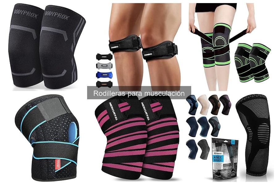 Mejores rodilleras para musculación: guía de compra esencial