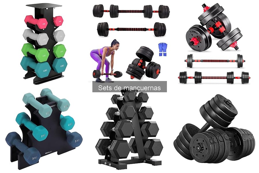 Mejores Sets de Mancuernas para Entrenamiento en Casa