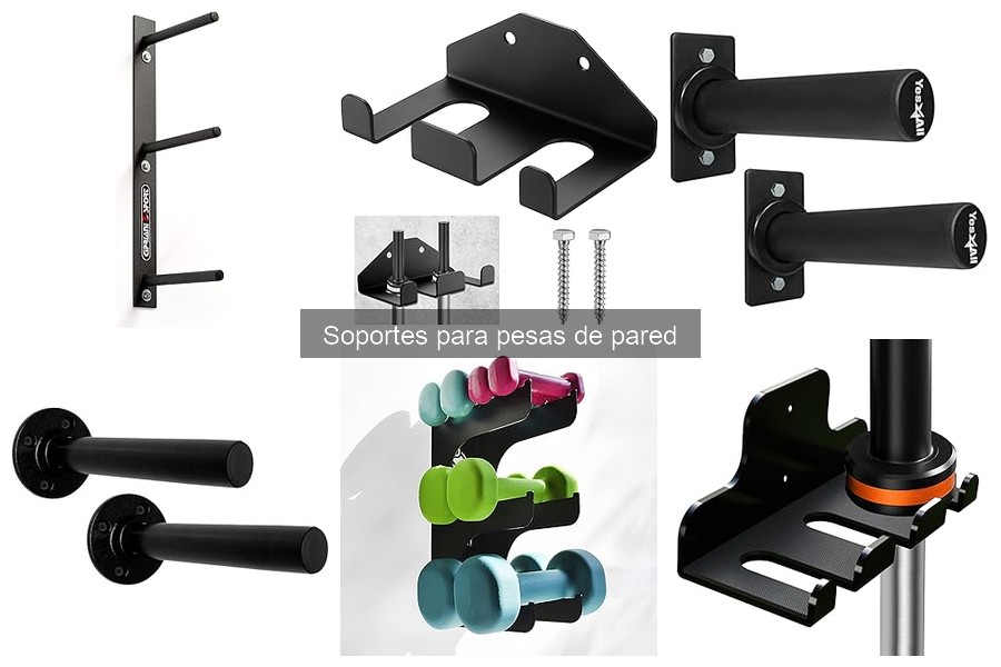 Mejores soportes para pesas de pared en 2023