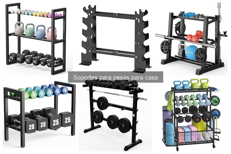Mejores soportes para pesas en espacios pequeños