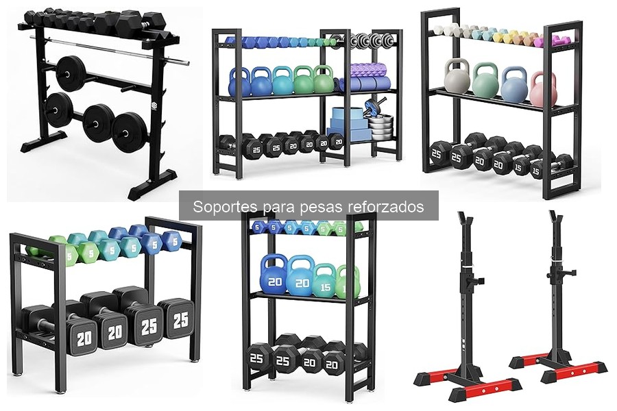 Mejores soportes para pesas reforzados del mercado