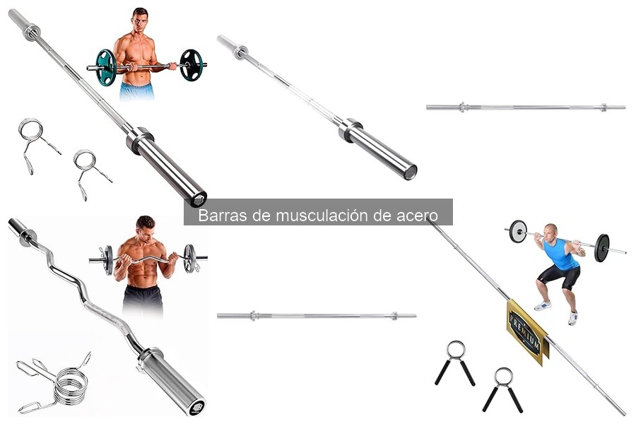 Ofertas de barras de musculación de acero para tu gimnasio