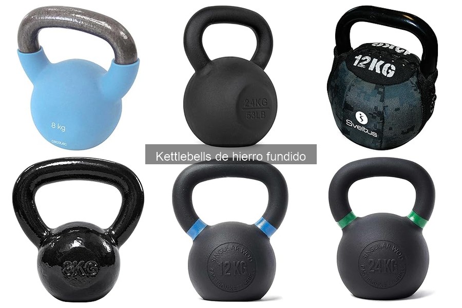 Ofertas en Kettlebells de Hierro Fundido para Entrenamiento