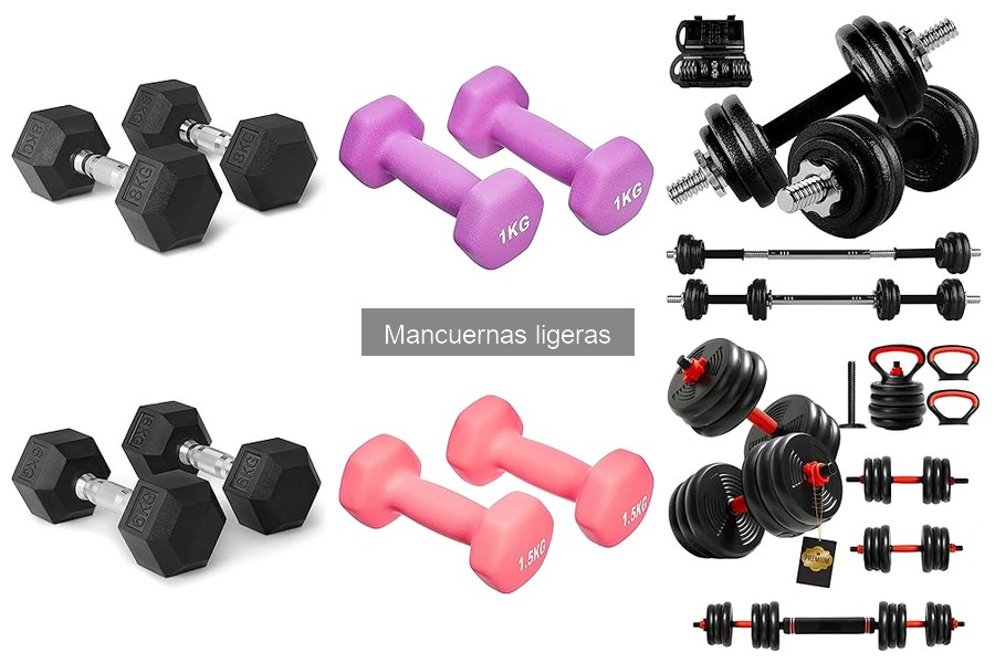 Ofertas y Descuentos en Mancuernas Ligeras para Ahorrar