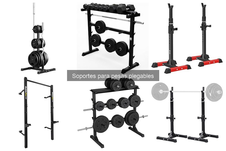 Ofertas y descuentos en soportes para pesas plegables