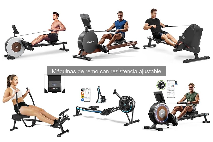 Opiniones de máquinas de remo con resistencia ajustable