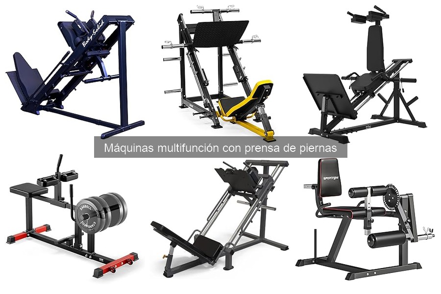 Opiniones de máquinas multifunción con prensa de piernas