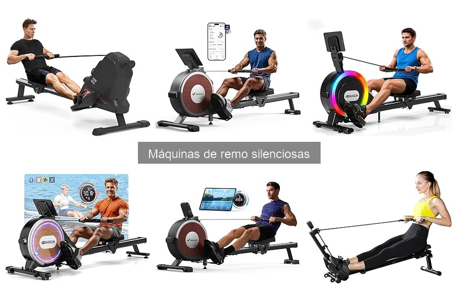 Opiniones de usuarios sobre máquinas de remo silenciosas