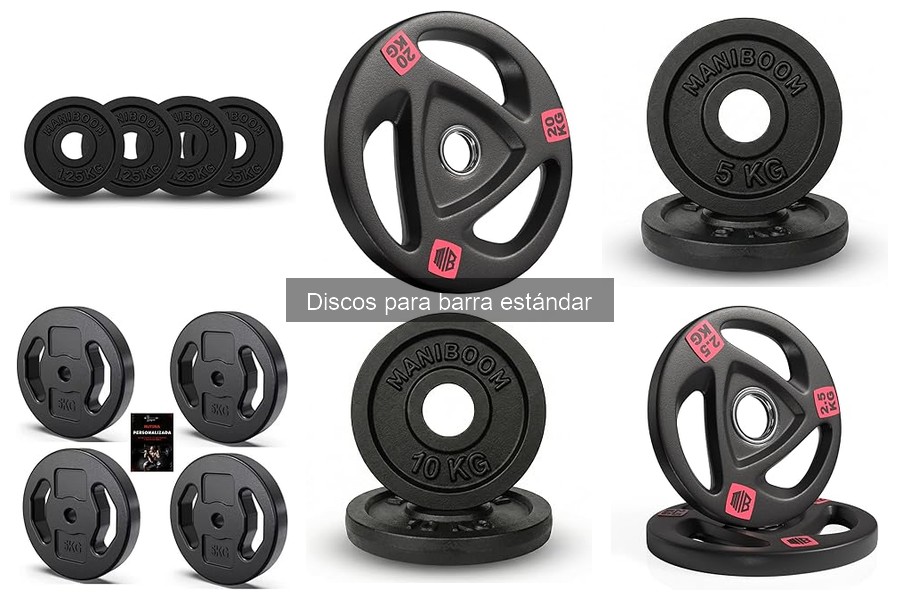 Opiniones sobre discos para barra estándar de distintas marcas
