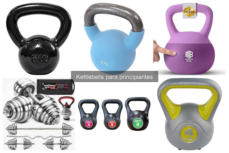 Opiniones sobre kettlebells para principiantes y mejores opciones