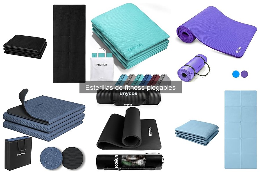 Opiniones sobre las mejores esterillas plegables de fitness