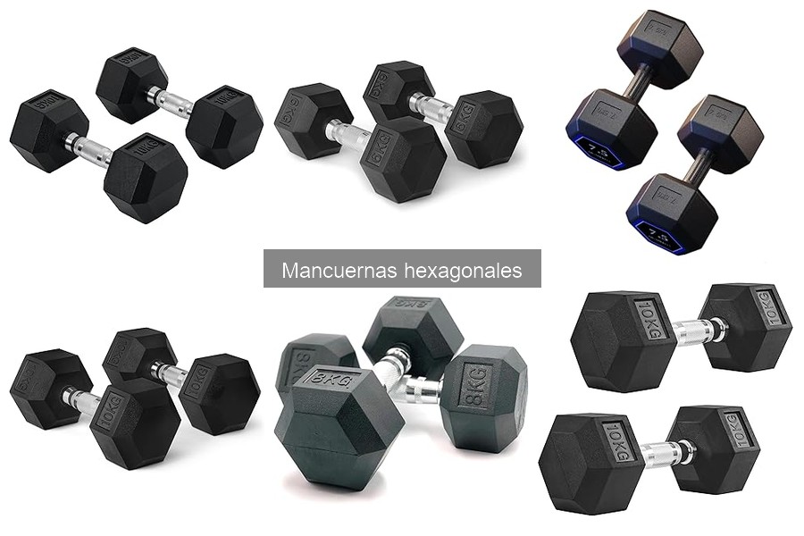 Opiniones sobre las mejores mancuernas hexagonales 2023