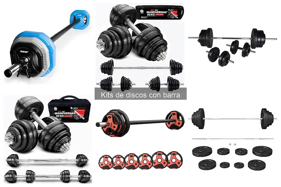 Opiniones sobre los Mejores Kits de Discos con Barra