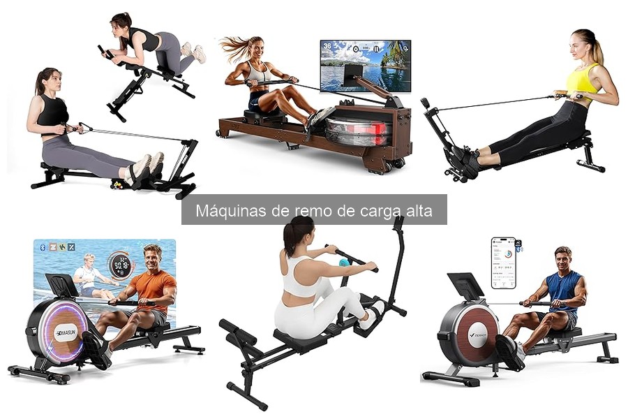Opiniones sobre máquinas de remo de carga alta en casa