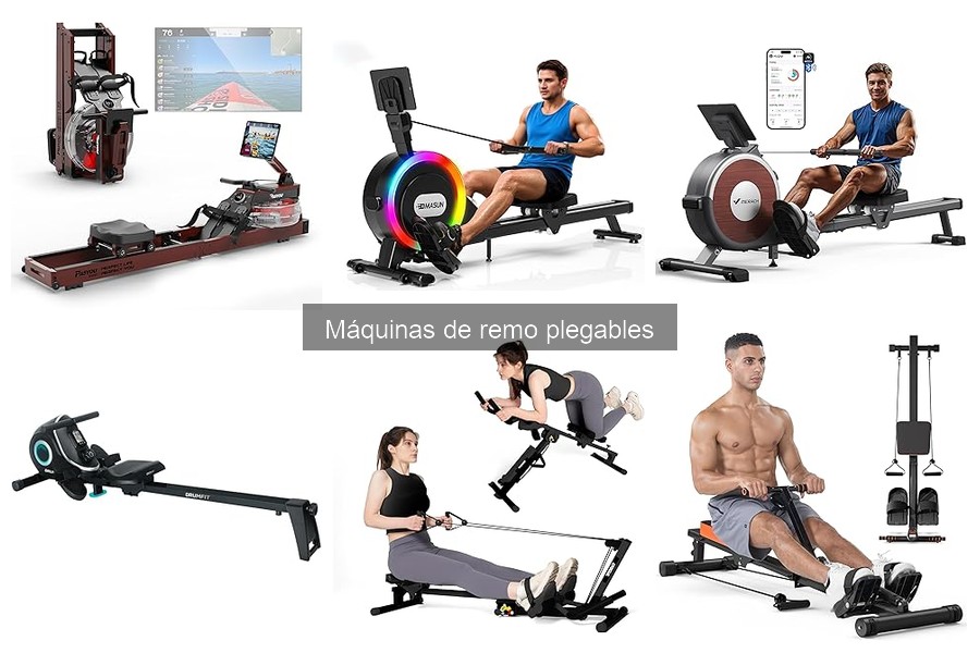 Opiniones sobre máquinas de remo plegables más populares