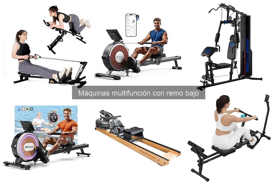 Opiniones sobre máquinas multifunción con remo bajo