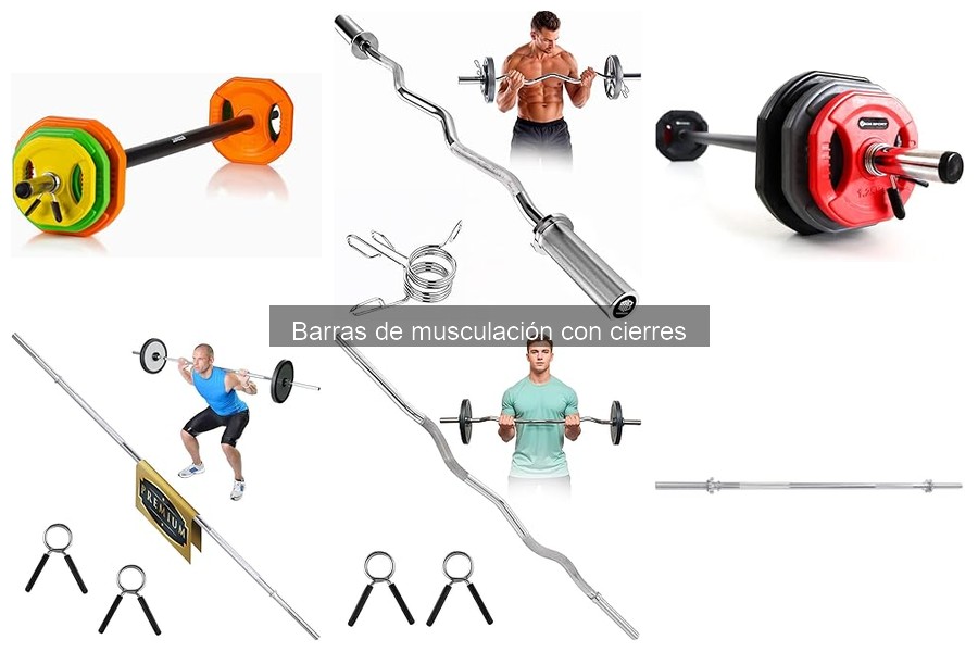 ¿Por qué elegir barras con cierres para musculación en casa?