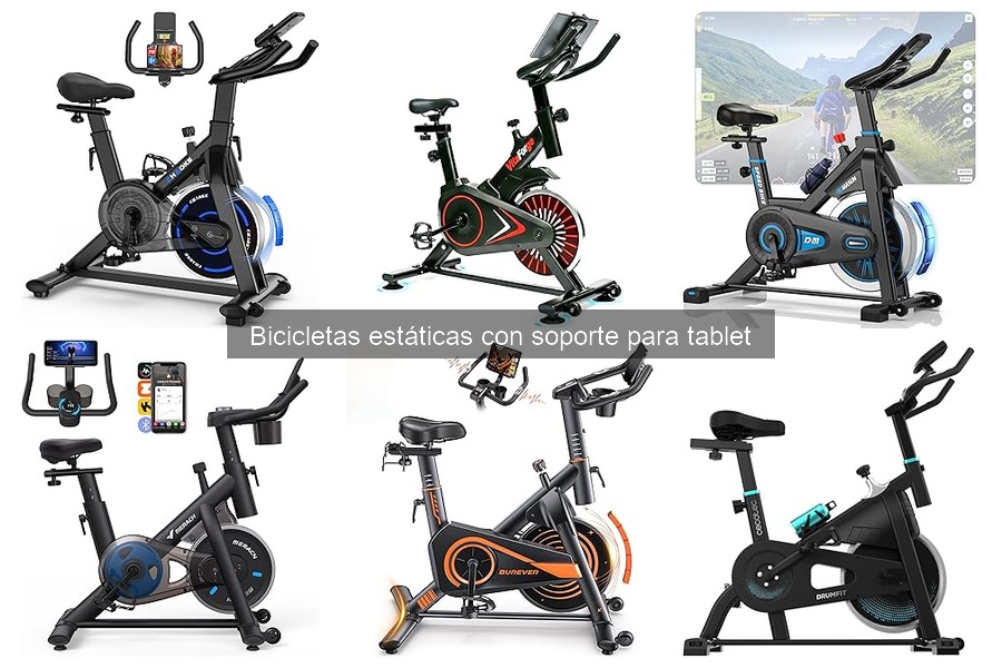 Precio promedio de bicicletas estáticas con soporte para tablet