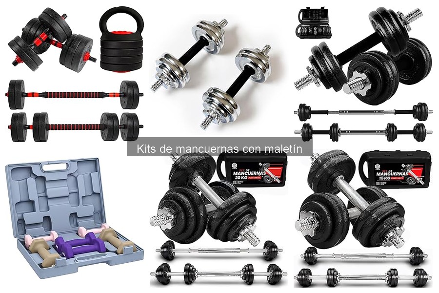 Precio Promedio de Kits de Mancuernas con Maletín