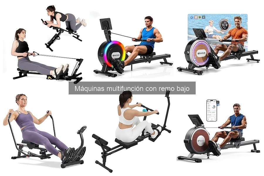 Precios de máquinas multifunción con remo bajo en el mercado