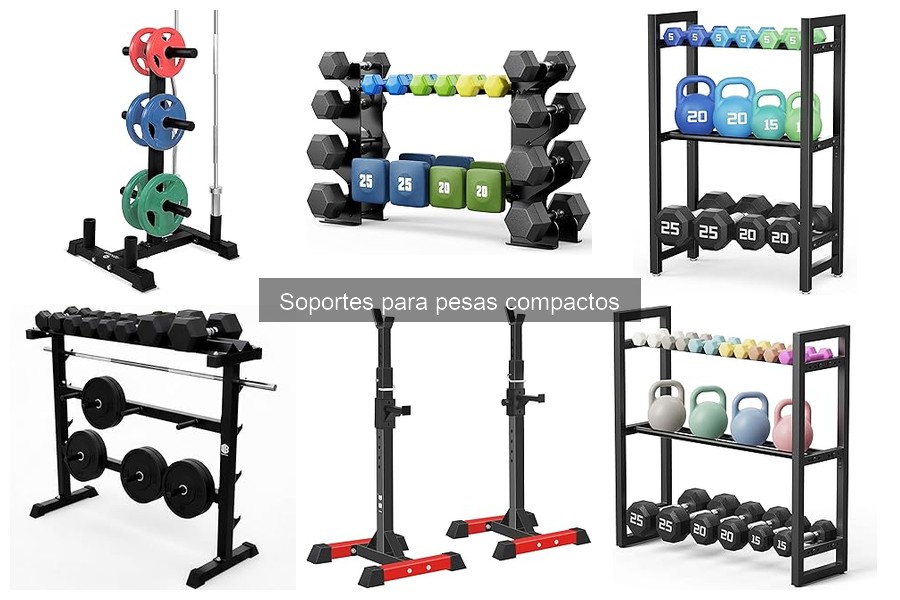 Precios de soportes para pesas compactos en Amazon