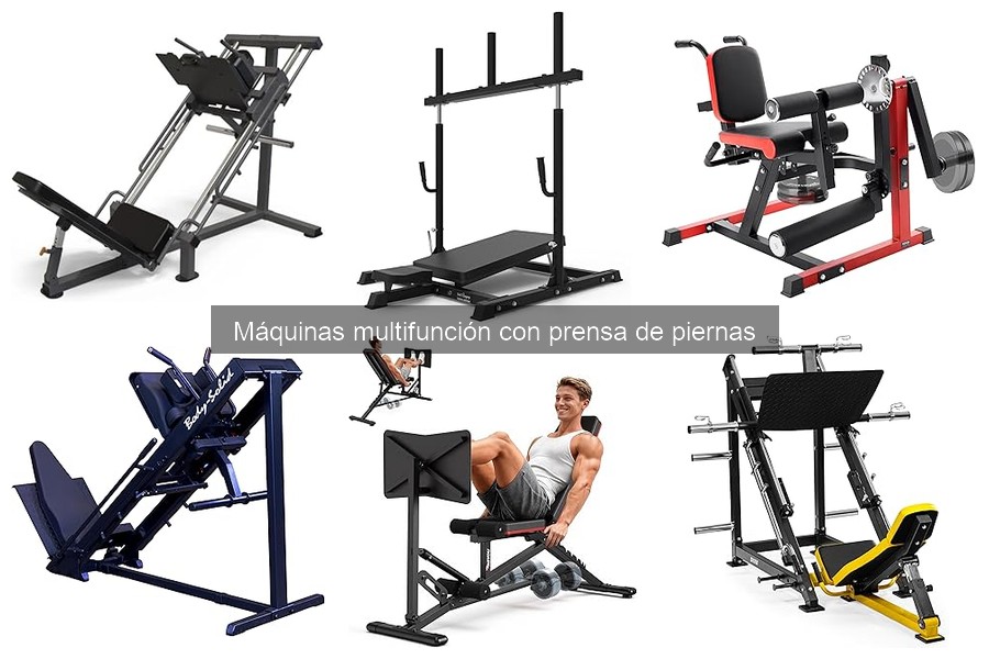 Precios promedio de máquinas multifuncionales con prensa de piernas