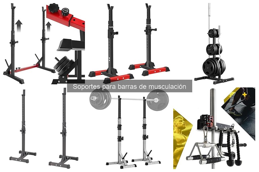 Precios promedio de soportes para barras de musculación