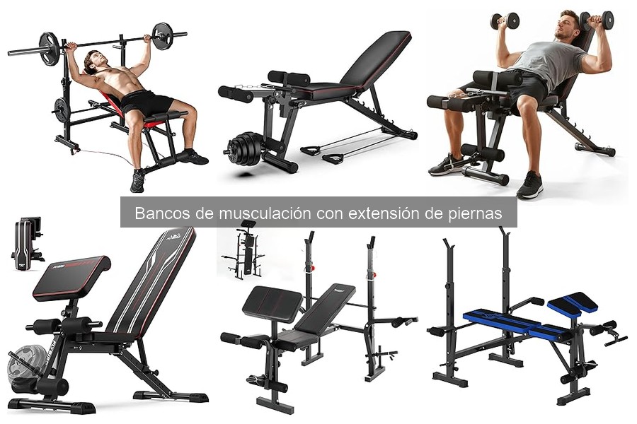 Preguntas frecuentes sobre bancos de musculación con extensión de piernas