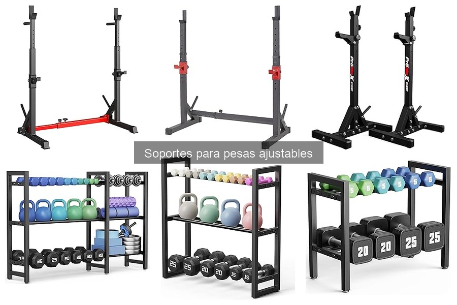Preguntas Frecuentes sobre Soportes para Pesas Ajustables